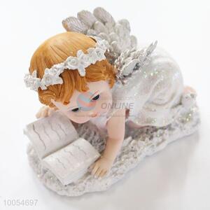 Cute Angle Baby Designed Art Resin Craft For Souvenir