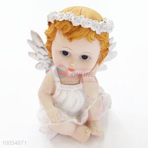 Desk decoration art & crafts christmas resin angle figurines