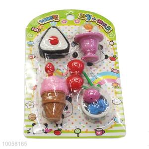 Factory Direct Cute Cake&Ice Cream Shape Eraser