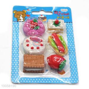 Wholesale Cookie Cake Shape Series Eraser