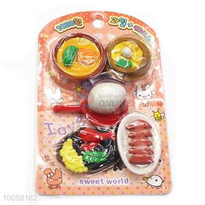 Wholesale TPR Set Meal Series Shape Cute Eraser