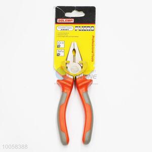 7inch high quality carbon steel flat-nose pliers