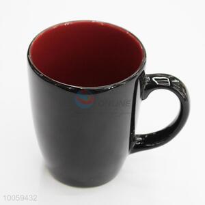 Black Ceramic Coffee Cup