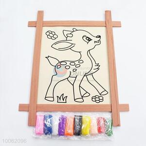 Cute deer pattern drawing board for kids