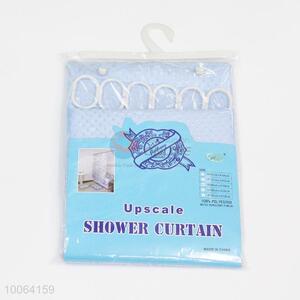 Hot Sale Five Colors Dacron Shower Curtain