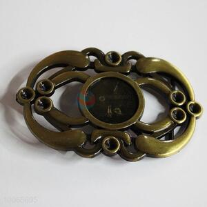 New arrivals eye shaped zinc alloy belt buckle