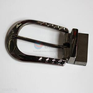 Best selling hematite zinc alloy belt buckle