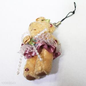 Hot sale 6cm princess bear keychain/bag hanger