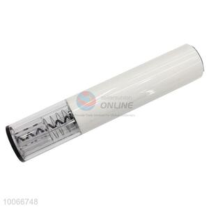 AA Battery white electric wine bottle opener