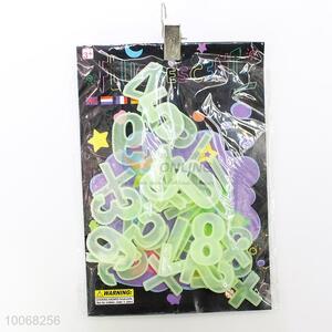 Letter Shape Luminous Toys Set