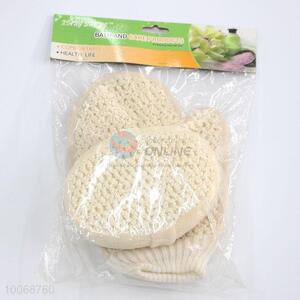 2pcs/<em>set</em> flax shower gloves <em>bath</em> <em>set</em>