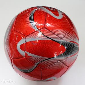 Wholesale red NO.5 EVA football