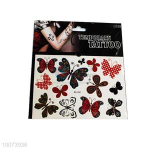 Colorful Butterfly Temporary Tattoo Stickers