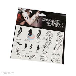 Feather Temporary Tattoo Stickers