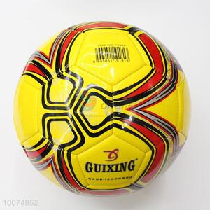 Professional training yellow size 5 PVC football/soccer ball