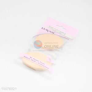 Wholesale oval 2pcs powder puff