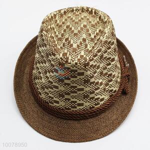 Wholesale fashion floppy summer beach straw paper hat