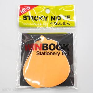 Pear shaped sticky note/adhesive notes