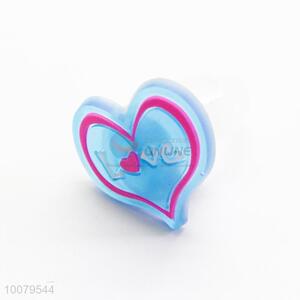 Blue Heart Led Toys Led Finger Ring Party Decorations