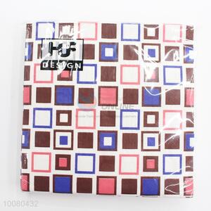 20pcs Colorful Square Printed Paper Napkins Set