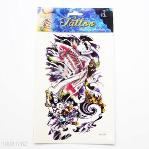 High Quality Colorful Fish Temporary Art Tattoo