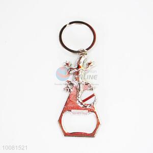 Gecko Zine Alloy Metal Bottle Opener Key Chain