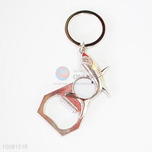 Shark Zine Alloy Metal Bottle Opener Key Chain