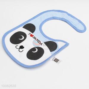 Panda embroidery baby saliva towel