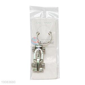 Best Selling Racing <em>Car</em> Shaped Zine-alloy Metal Key Chain/key Ring