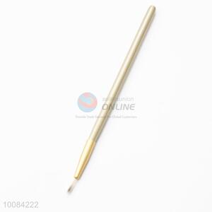 Plastic Mini Golden Handle Eyeliner Brush