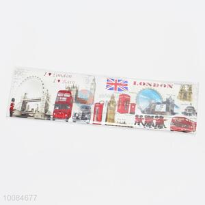 London Style Tinplate&Soft Magnetic Fridge Magnet