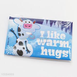 Cartoon Winter Tinplate&Soft Magnetic Fridge Magnet