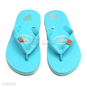 Newest design 2016 summer wholesale soft EVA lady flip flops