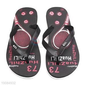 Wholesale printing racket men EVA flip flops slipper