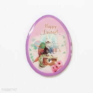 Rabbit Oval Crystal Glass Fridge Magnet