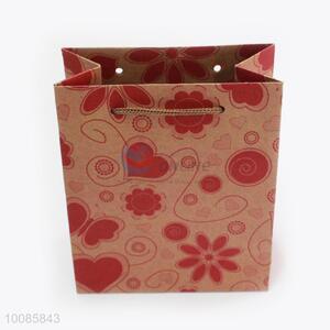 Top Sale Floral Kraft Paper Handbag/Gift Bag