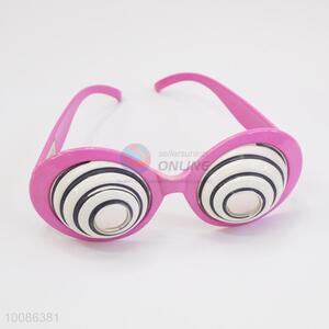 Eyeball shaped plastic glasses/glasses for party