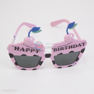 Birthdaycake shaped plastic glasses/glasses for party