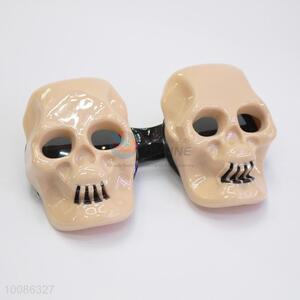 3D skull shaped plastic glasses/glasses for party