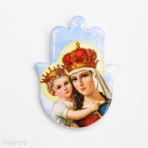 Portrayal Hand Shaped Ceramic Fridge Magnet