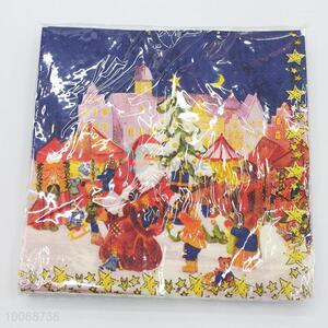 Christmas printing paper napkin,dinner napkin