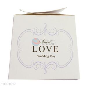 White Art Craft Gift Box Wedding Packing Box