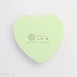 Hot Sale Heart Shaped Colorful Sticky Note with Recycled Material