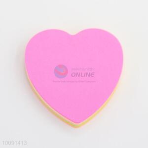 Fancy Heart Shaped Self-Adhesive Sticky Note for Students