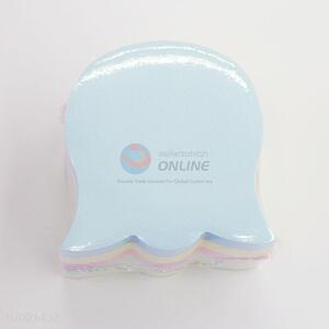 Latest Design Jellyfish-shaped Multicolor School Office Self-adhesive Sticky Note Pad