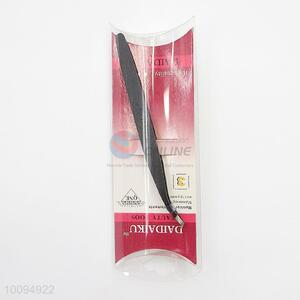 Wholesale Black Portable Stainless Steel Eyebrow Tweezers for Girls