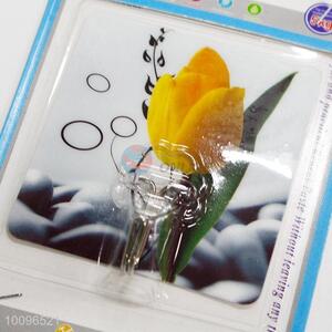 Wholesale Cheap Removable Waterproof Magic Plastic Hook with Flower Pattern