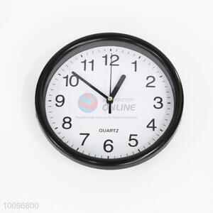 Black Border Plastic Wall Clock