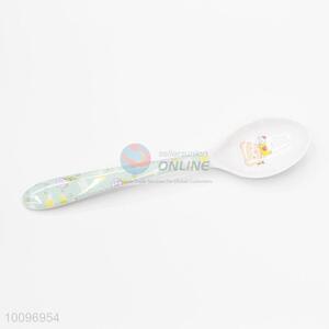 Lovely Cartoon Handle Melamine Baby Feeding Spoons