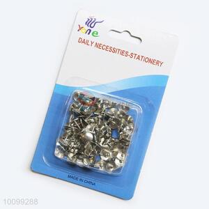 50pcs Silvery Pushpins Set For Promotion